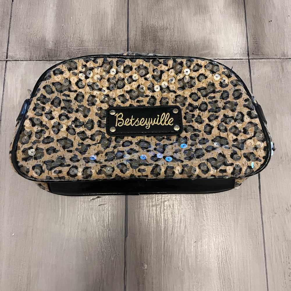 Betseyville Sequin Cosmetic Bag